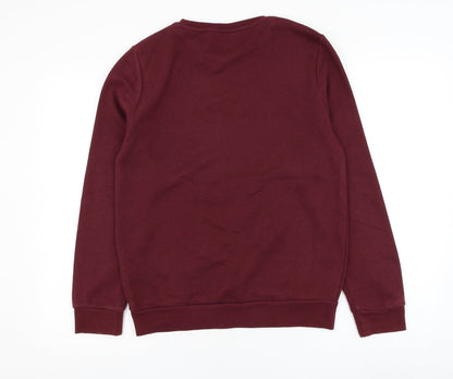 Preloved Primark Womens Purple  Polyester Pullover Sweatshirt Size 6  Pullover - Back