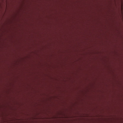 Preloved Primark Womens Purple  Polyester Pullover Sweatshirt Size 6  Pullover - Label