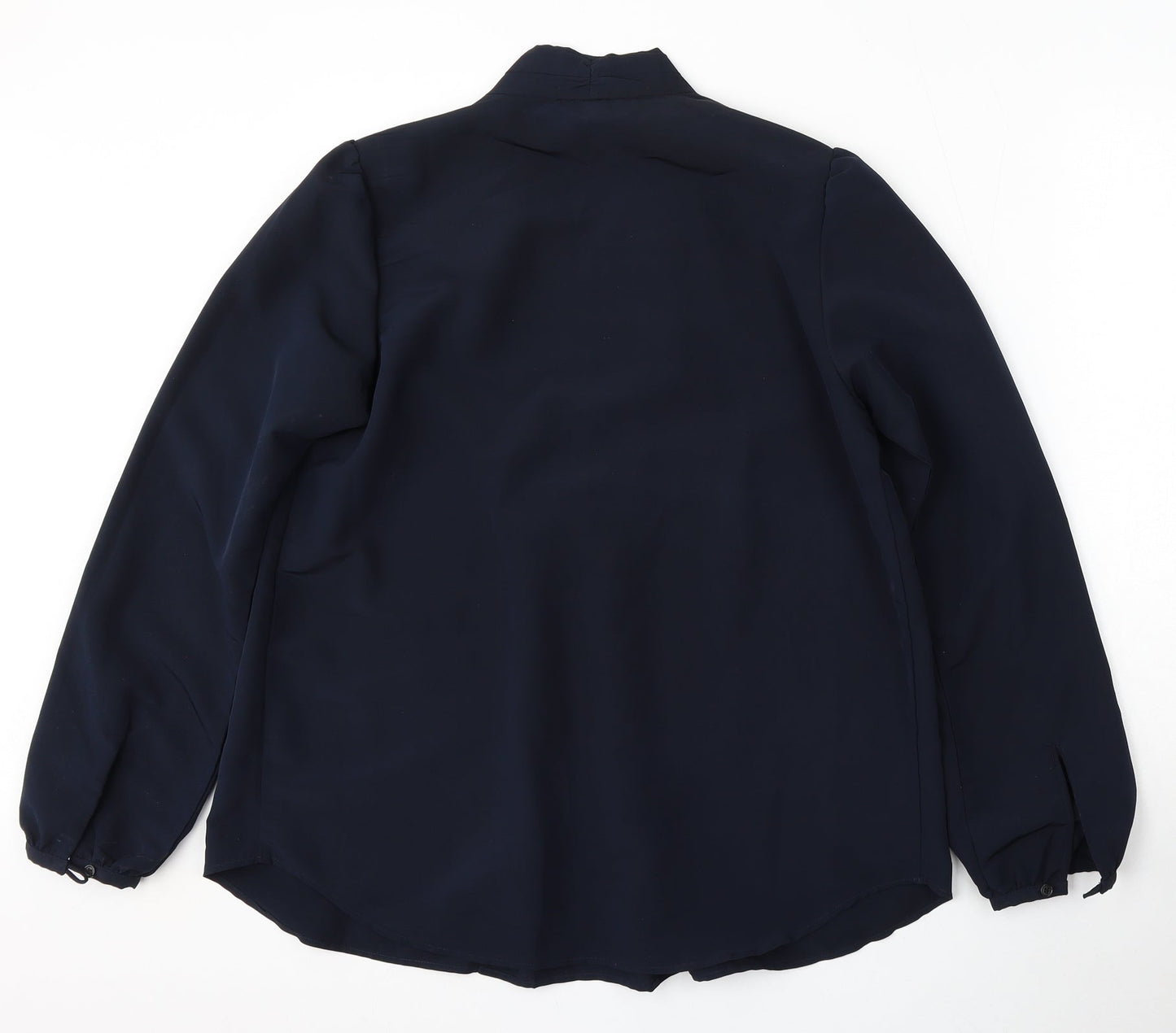 Preworn Womens Blue  Polyester Pullover Sweatshirt Size M