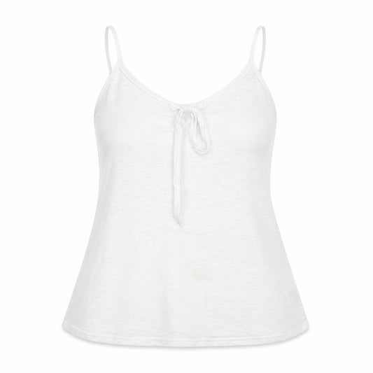 Papaya Womens White  Polyester Basic Tank Size 12 Round Neck