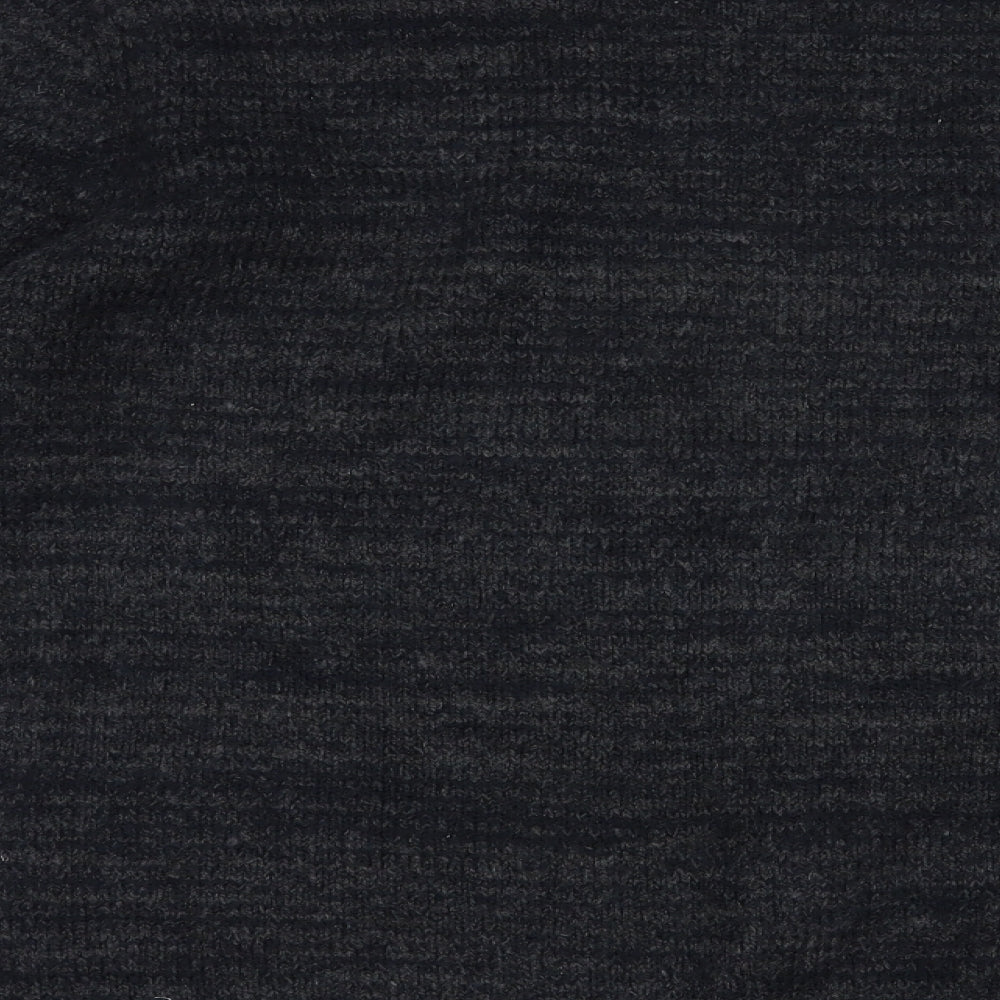 George Mens Blue Crew Neck  Acrylic Pullover Jumper Size XL