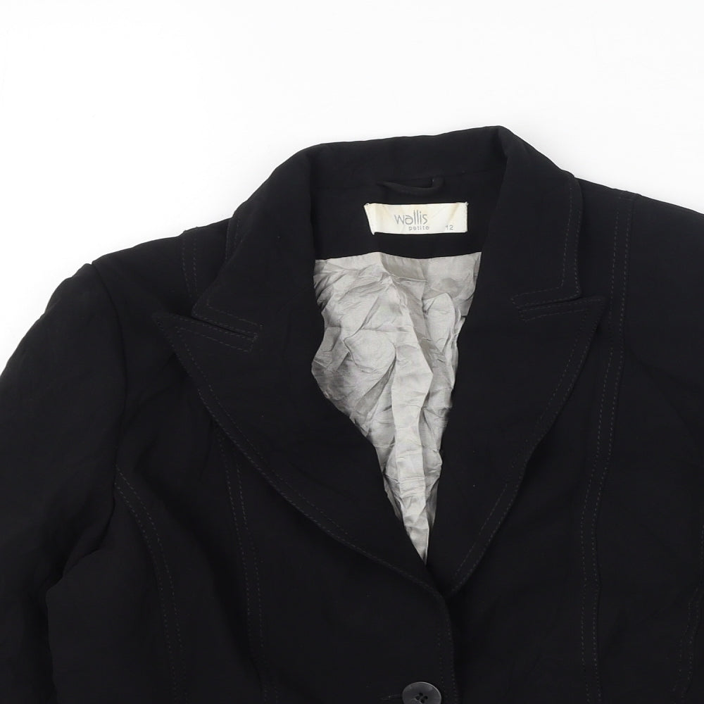 Wallis Womens Black   Jacket  Size 12