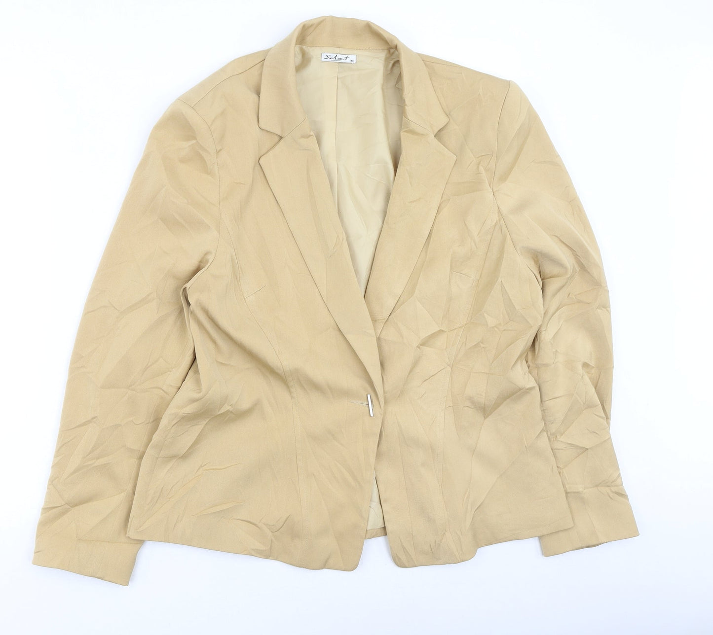 Select Womens Brown   Jacket  Size 8