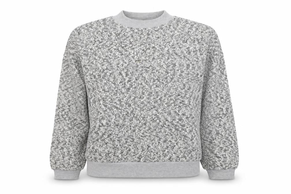 Primark  Womens Grey Round Neck  Cotton Pullover Jumper Size 6