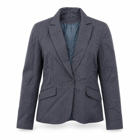 Dorothy Perkins Womens Grey Striped  Jacket  Size 12