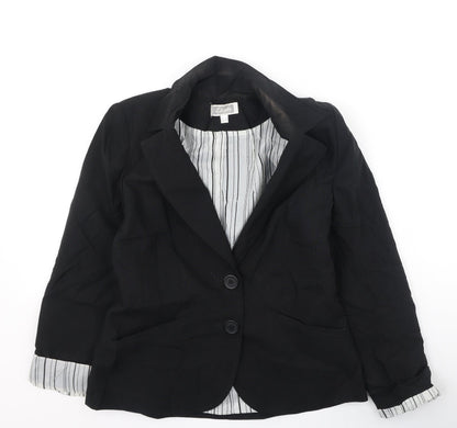 Etam Womens Black   Jacket  Size 8