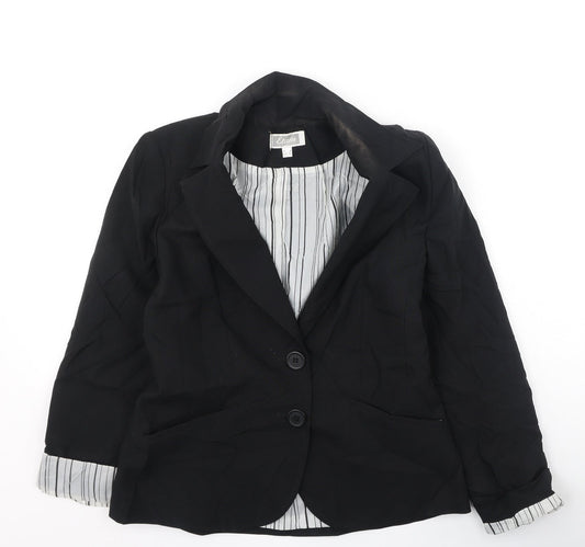 Etam Womens Black   Jacket  Size 8