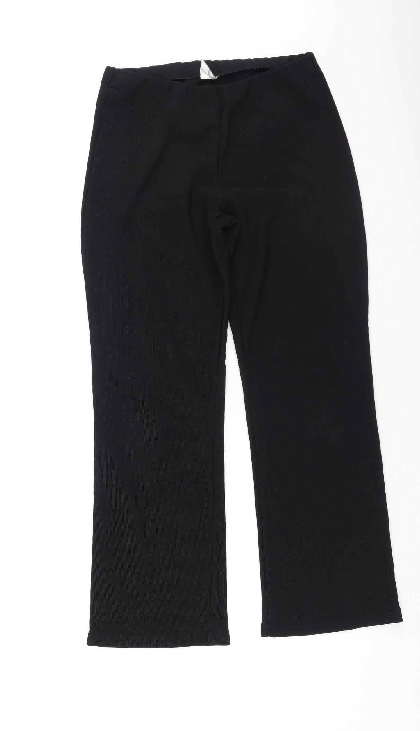 XE Womens Black  Polyester Jegging Trousers Size 30 in L26 in Regular