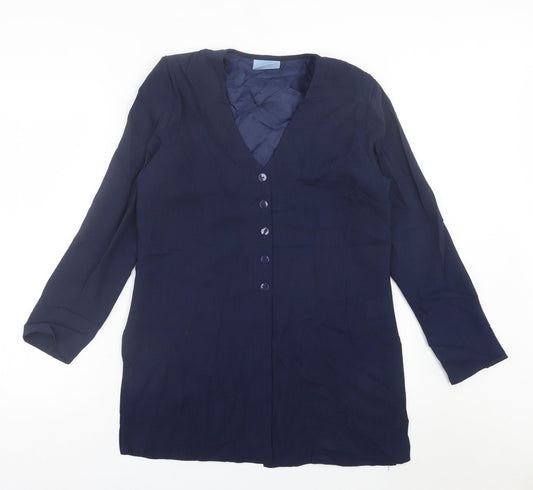 Award Womens Blue   Jacket Blazer Size 12  Button