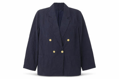 Citilities Womens Blue  Polyester Jacket Suit Jacket Size 14