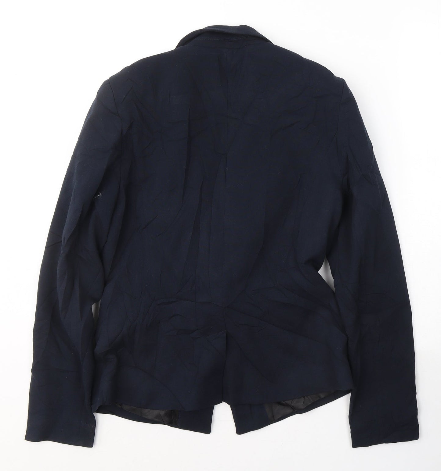 NEXT Womens Blue  Wool Jacket Suit Jacket Size 12