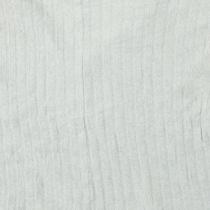 Zara Womens Green  Polyester Jersey T-Shirt Size S V-Neck