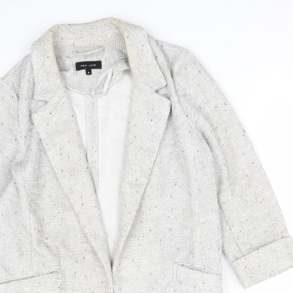 New Look Womens Grey   Jacket  Size 8