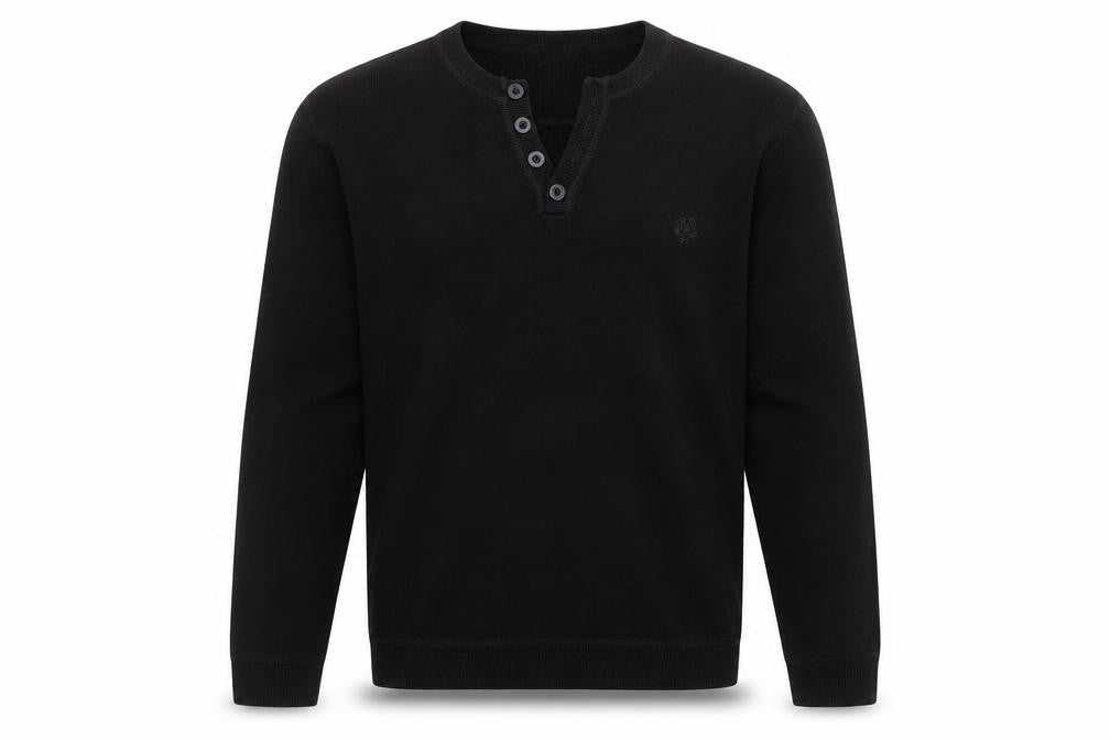 Debenhams Mens Black V-Neck  Acrylic Pullover Jumper Size M