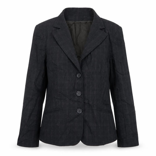 Atmosphere Womens Grey Check Polyester Jacket Suit Jacket Size 14
