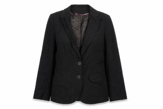 Bay Womens Brown  Polyester Jacket Suit Jacket Size 12