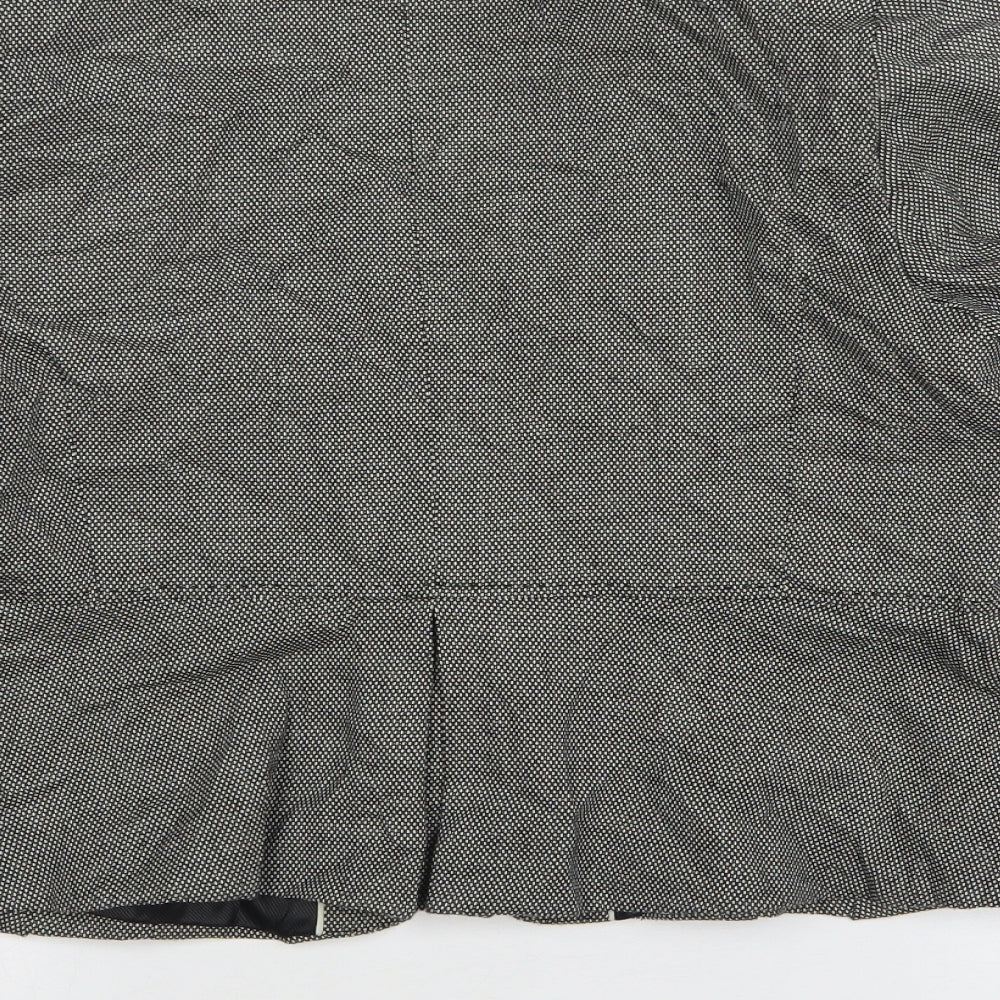 Marks and Spencer Womens Grey  Polyester Jacket Suit Jacket Size 16