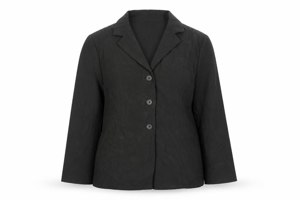Anne Brooks Womens Green  Polyester Jacket Blazer Size 10