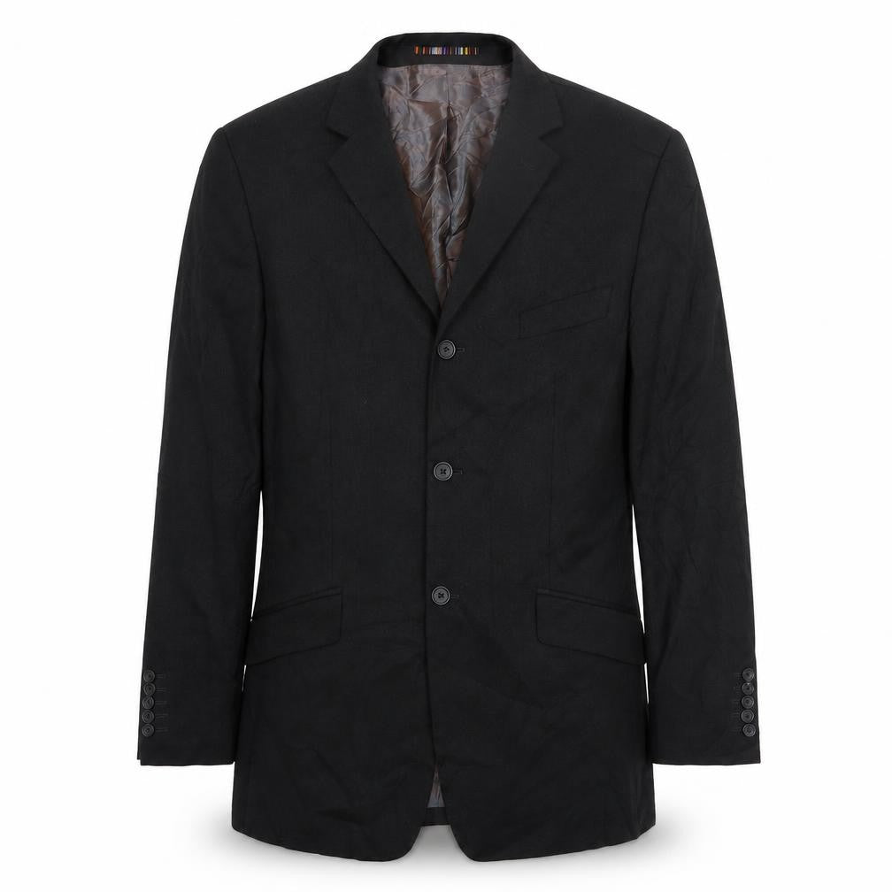 River Island  Mens Grey  Polyester Jacket Suit Jacket Size 42