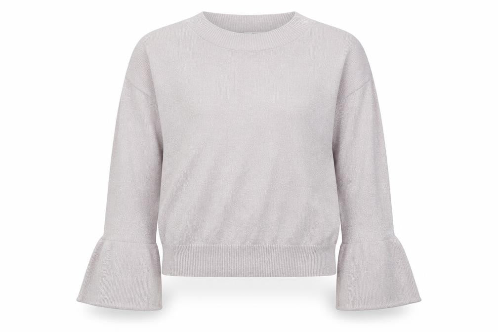 River Island Girls Pink Crew Neck  Viscose Pullover Jumper Size 9-10 Years  Pullover