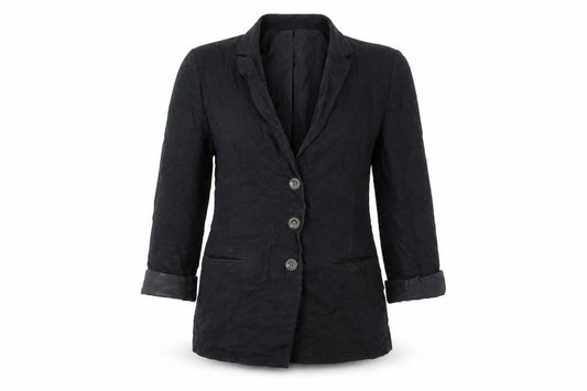 St Michael Womens Black Jacket Blazer Size 10