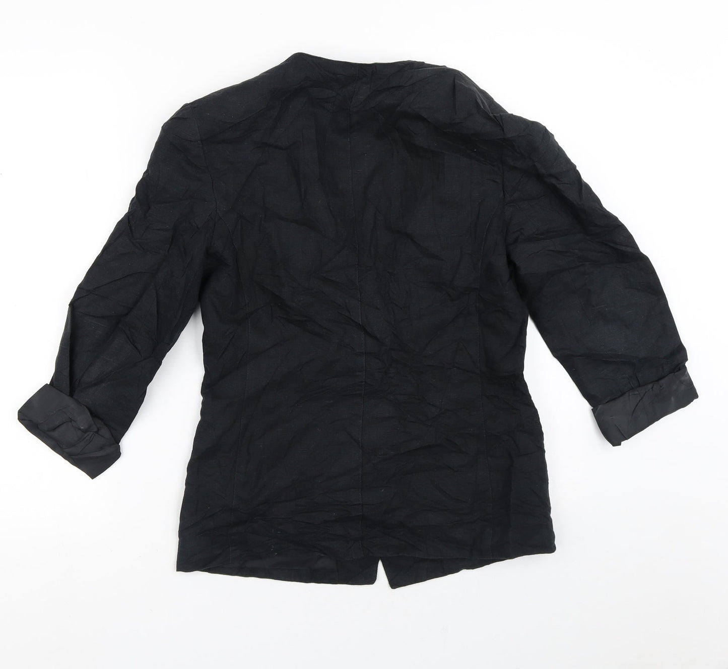 St Michael Womens Black   Jacket Blazer Size 10
