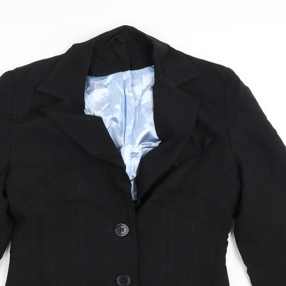New Look Womens Black   Jacket Blazer Size 8
