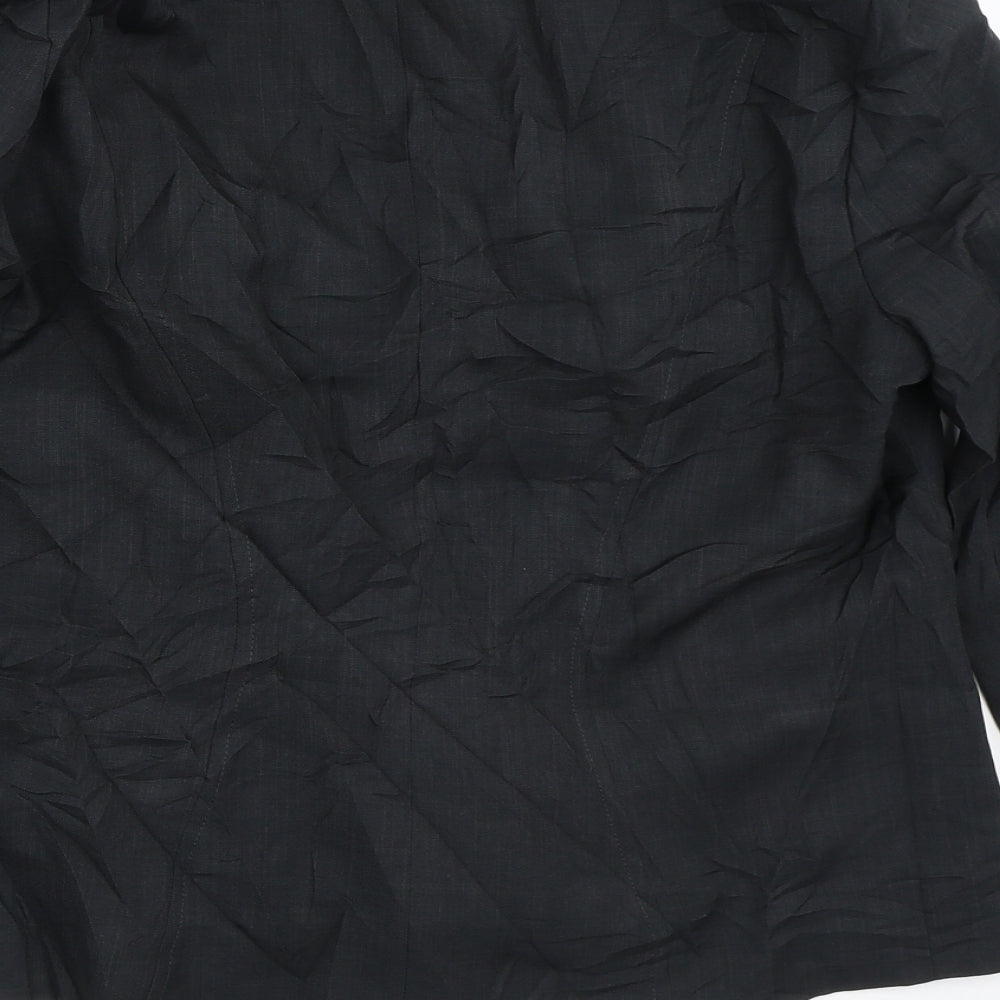 Debenhams Womens Black   Jacket Blazer Size 18