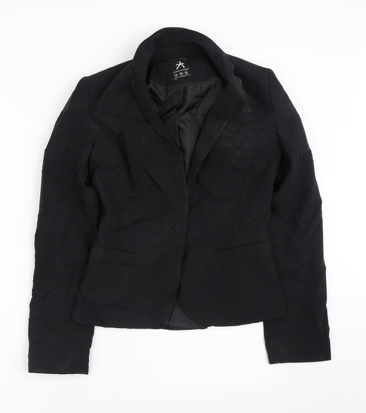 Atmosphere Womens Black   Jacket Blazer Size 6