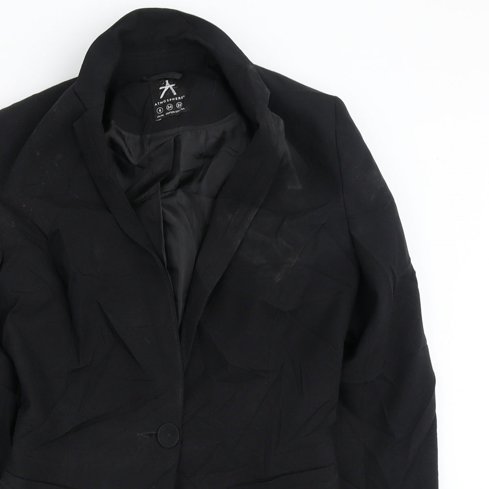 Atmosphere Womens Black   Jacket Blazer Size 6