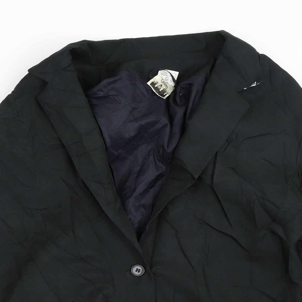 Citilites Womens Black   Jacket Blazer Size 12