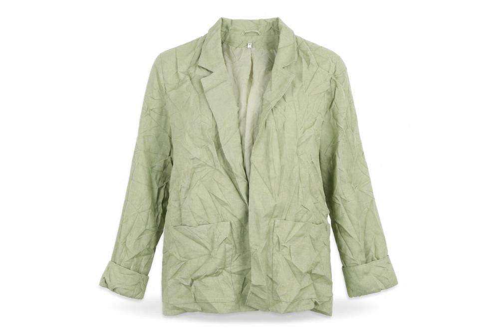 Preworn Womens Green   Jacket Blazer Size 12