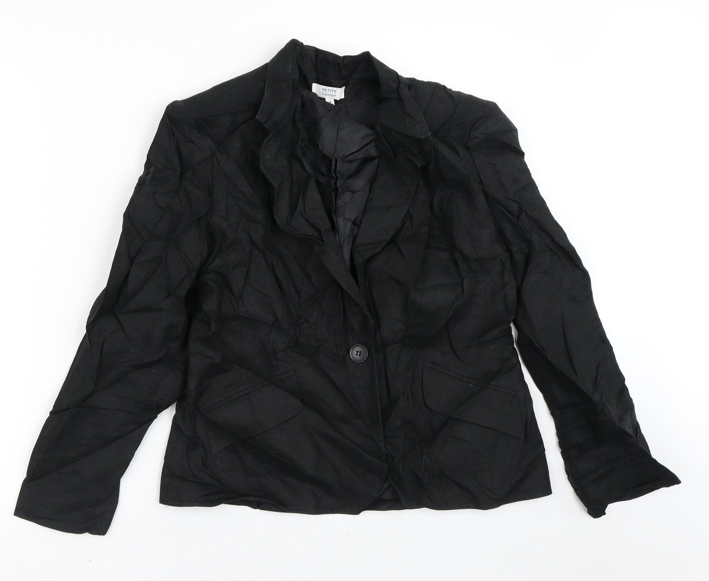 Debenhams Womens Black   Jacket Blazer Size 14