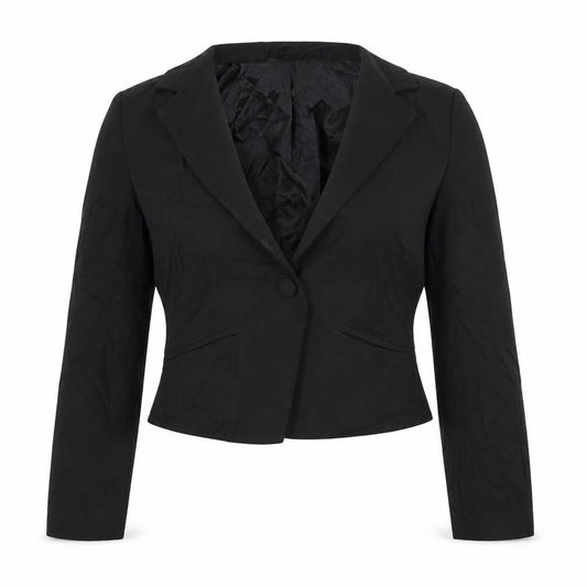Divided Womens Black   Jacket Blazer Size S
