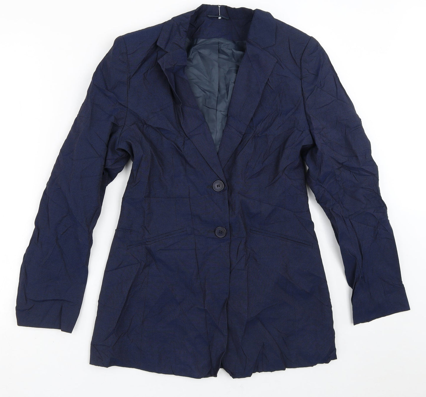 Dorothy Perkins Womens Blue Striped  Jacket Blazer Size 8