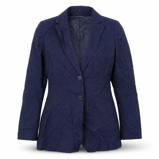 Dorothy Perkins Womens Blue Striped  Jacket Blazer Size 8