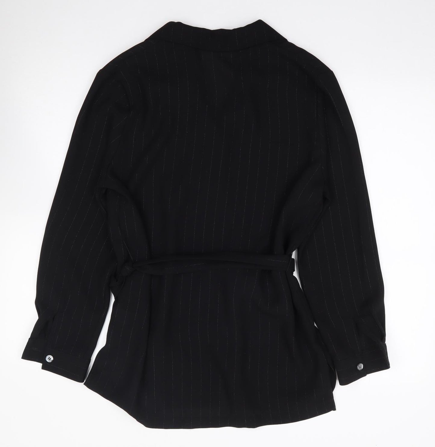 Anne Brooks Womens Black   Jacket  Size 12  Button