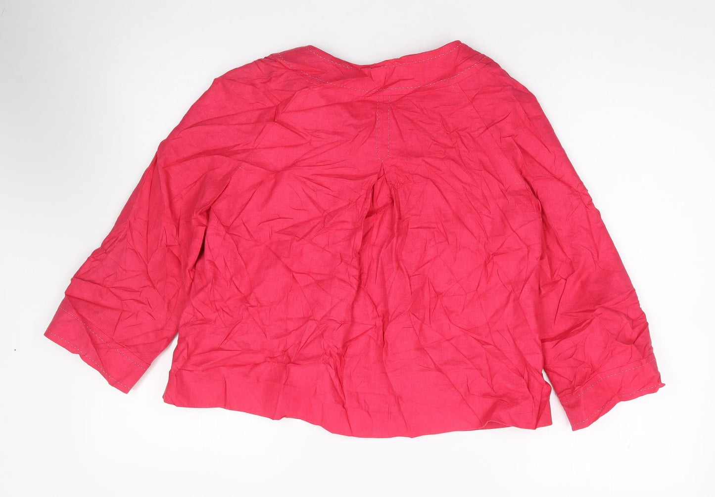 Marks and Spencer Womens Pink   Jacket  Size 8  Button
