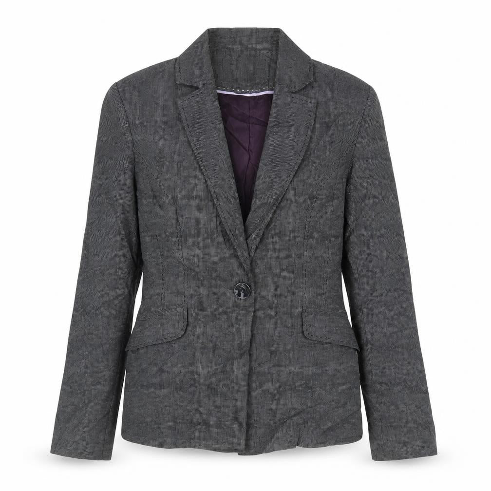 Primark Womens Black  Polyester Jacket Suit Jacket Size 10