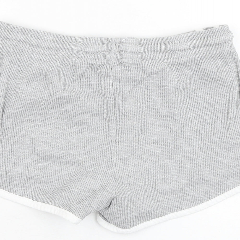 Primark Girls Grey  Cotton Sweat Shorts Size 6 Years  Regular