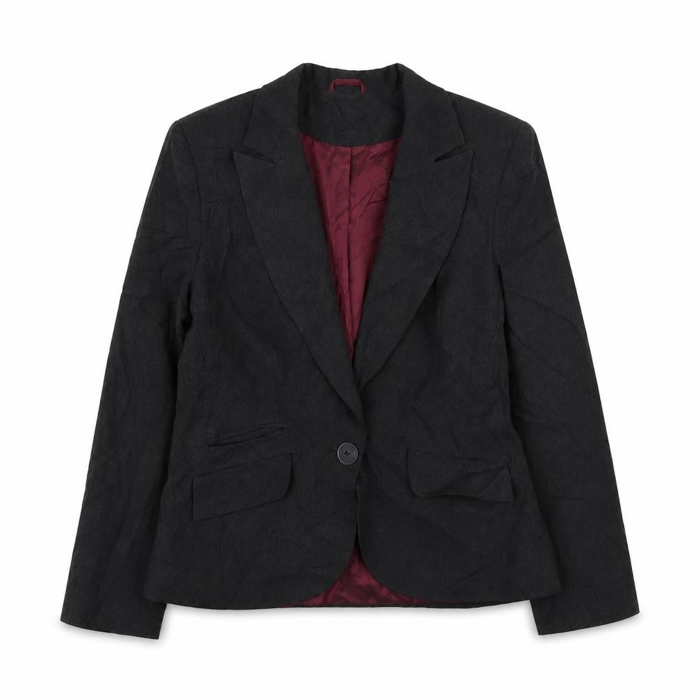 New Look Womens Grey  Polyester Jacket Suit Jacket Size 14
