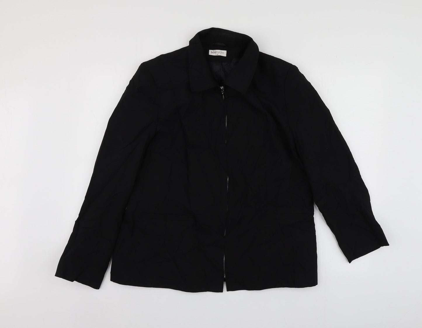 Bonmarché Womens Black Jacket Blazer Size 16