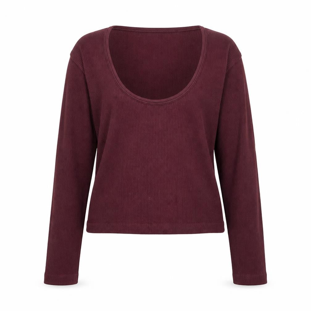 Dunnes Stores Womens Purple Round Neck  Nylon Pullover Jumper Size M