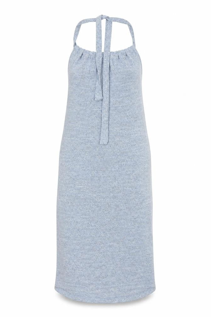 SheIn Womens Blue  Elastane Pencil Dress  Size S  Round Neck