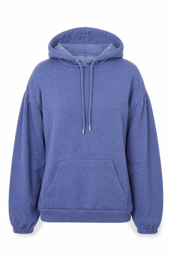 Matalan Womens Blue  Polyester Pullover Hoodie Size S