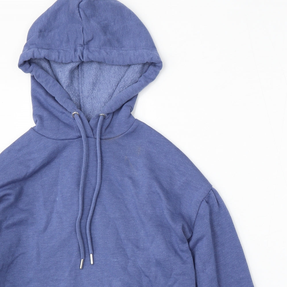 Matalan Womens Blue  Polyester Pullover Hoodie Size S