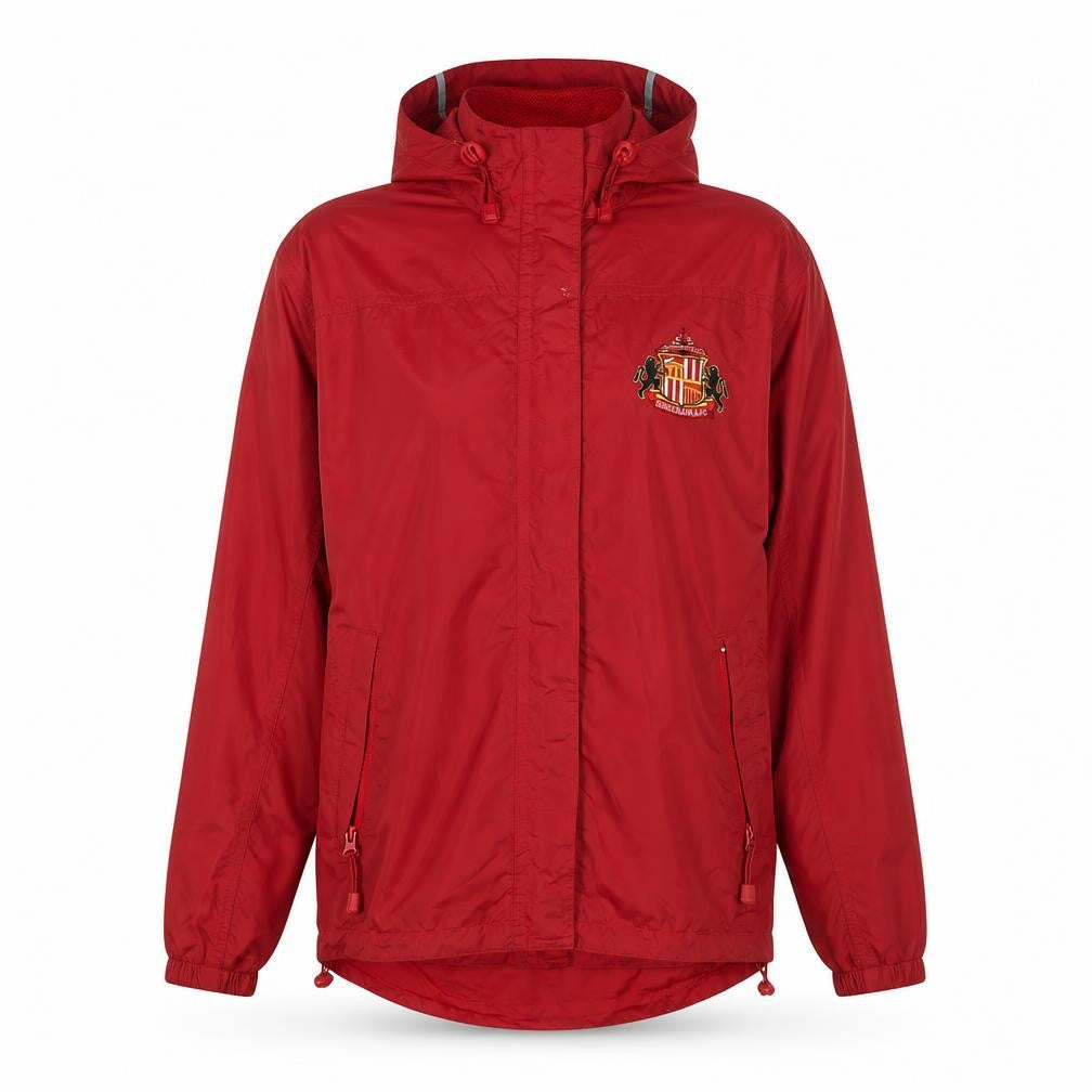sunderland Womens Red   Windbreaker Coat Size 12