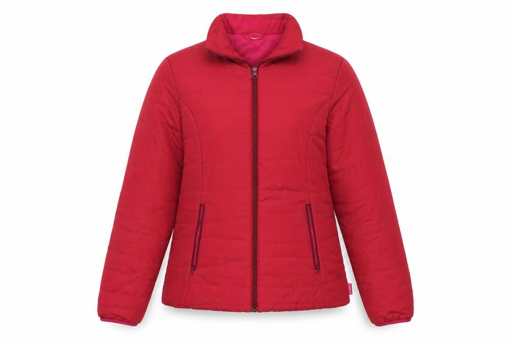 DECATHLON Womens Pink   Puffer Jacket Coat Size S