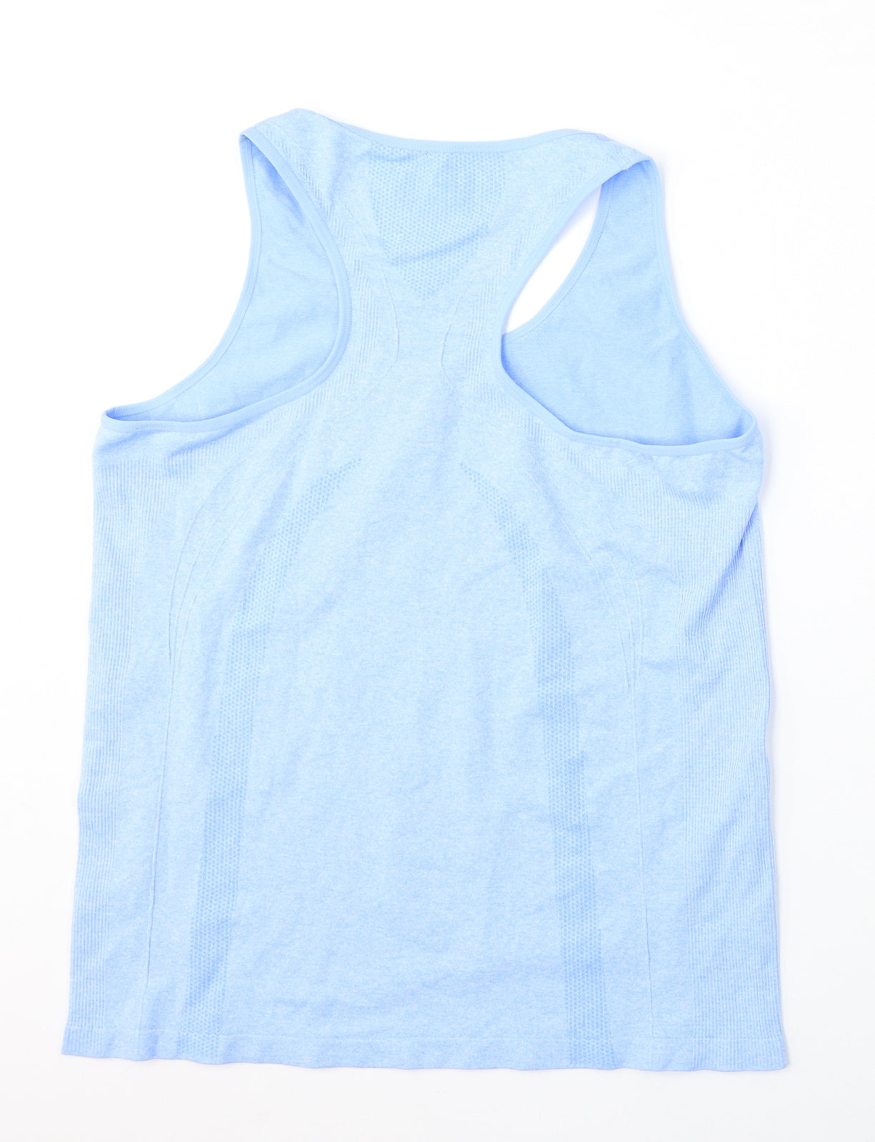 Dunnes Stores Womens Blue  Polyester Basic Tank Size XL Round Neck