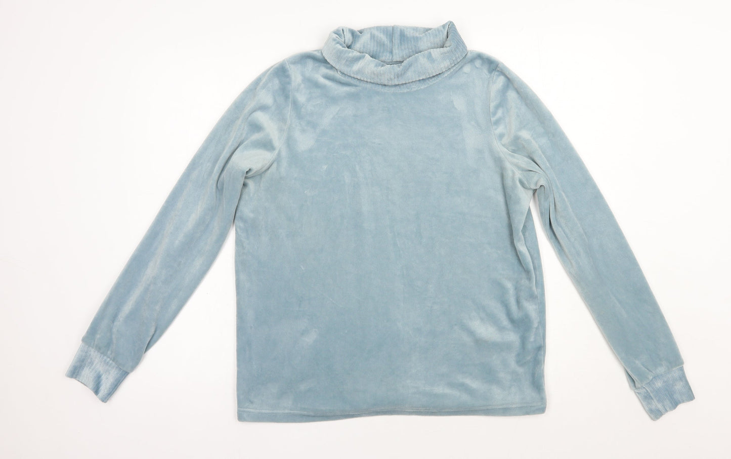 Primark Womens Blue  Polyester Top Lounge Set Size 6